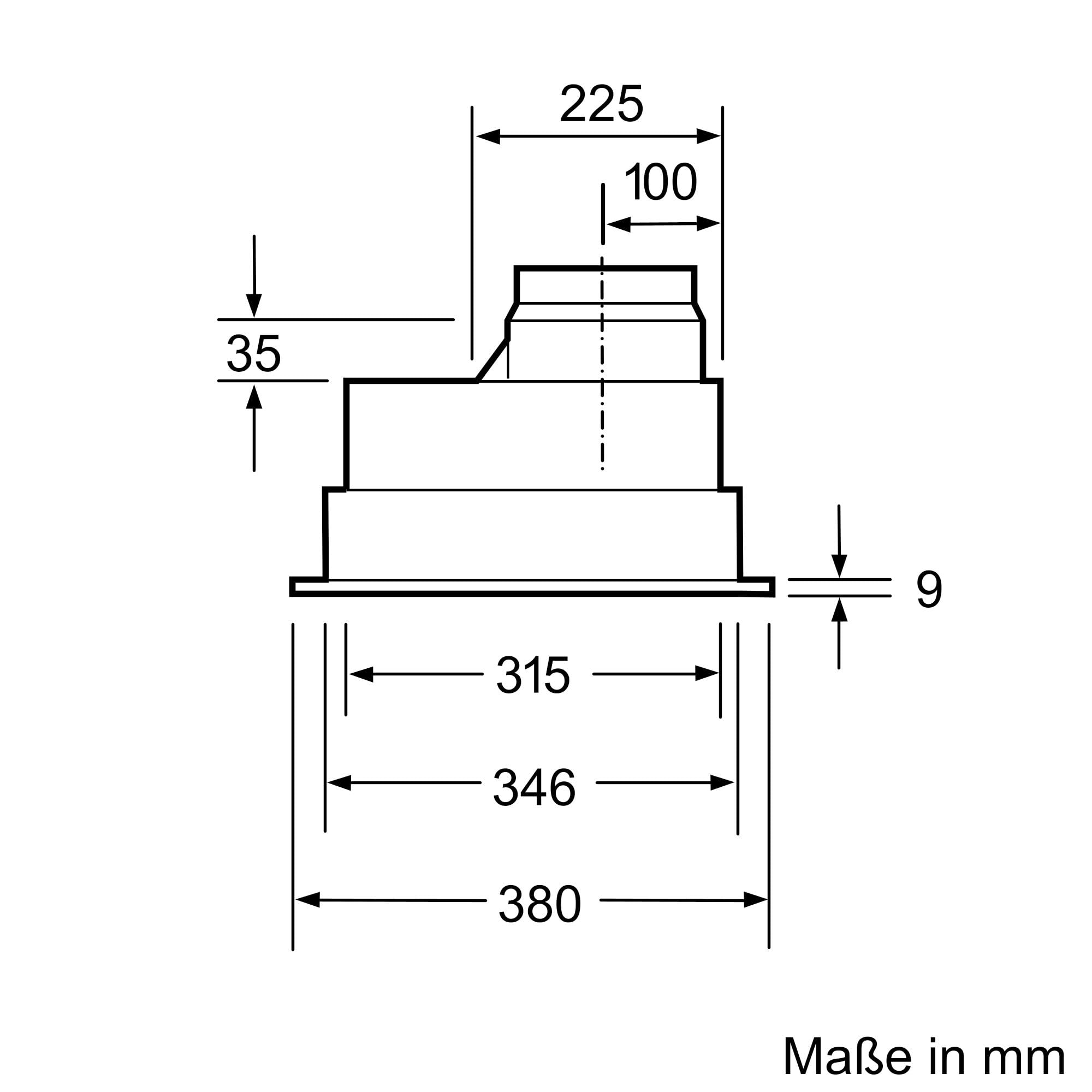 Siemens LB55565 iQ300 Dunstabzugshaube / Extrem Leise / LED-Beleuchtung