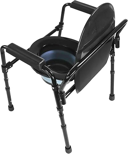 Miniatura 5 de PEPE Mobility Cómoda 3 en 1 con estructura resistente de soporte de doble barra transversal, silla estable con cubo, capacidad de peso de 300