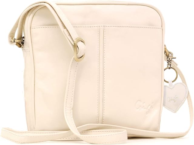 Gigi - Womens Small Leather Cross Body Handbag - Shoulder Bag with Long Adjustable Strap - OTHELLO 22-29