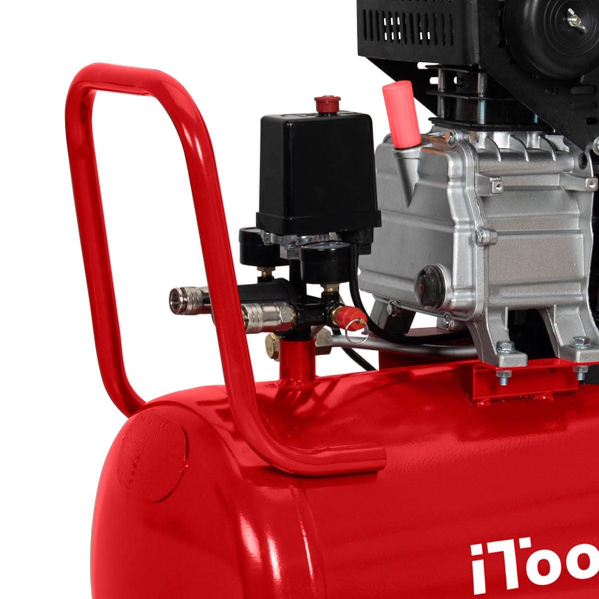 Compressore d'aria 50 l, 8 bar, 115 psi, silenzioso, 2 CV, 1,5 kW