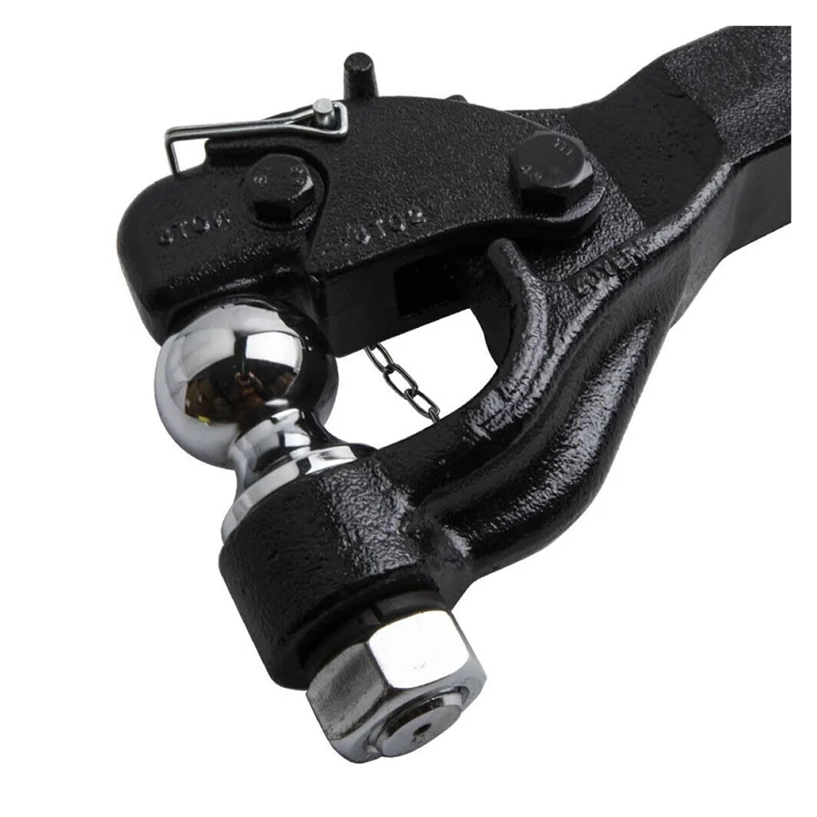 Pintle Abschlepphaken Empfängerarm Anhängerkupplung Abschleppen 4WD LKW Heavy Duty 8 Tonnen Ball Combo MIT 5/8PIN RV Teile Camper Caravan Zubehör