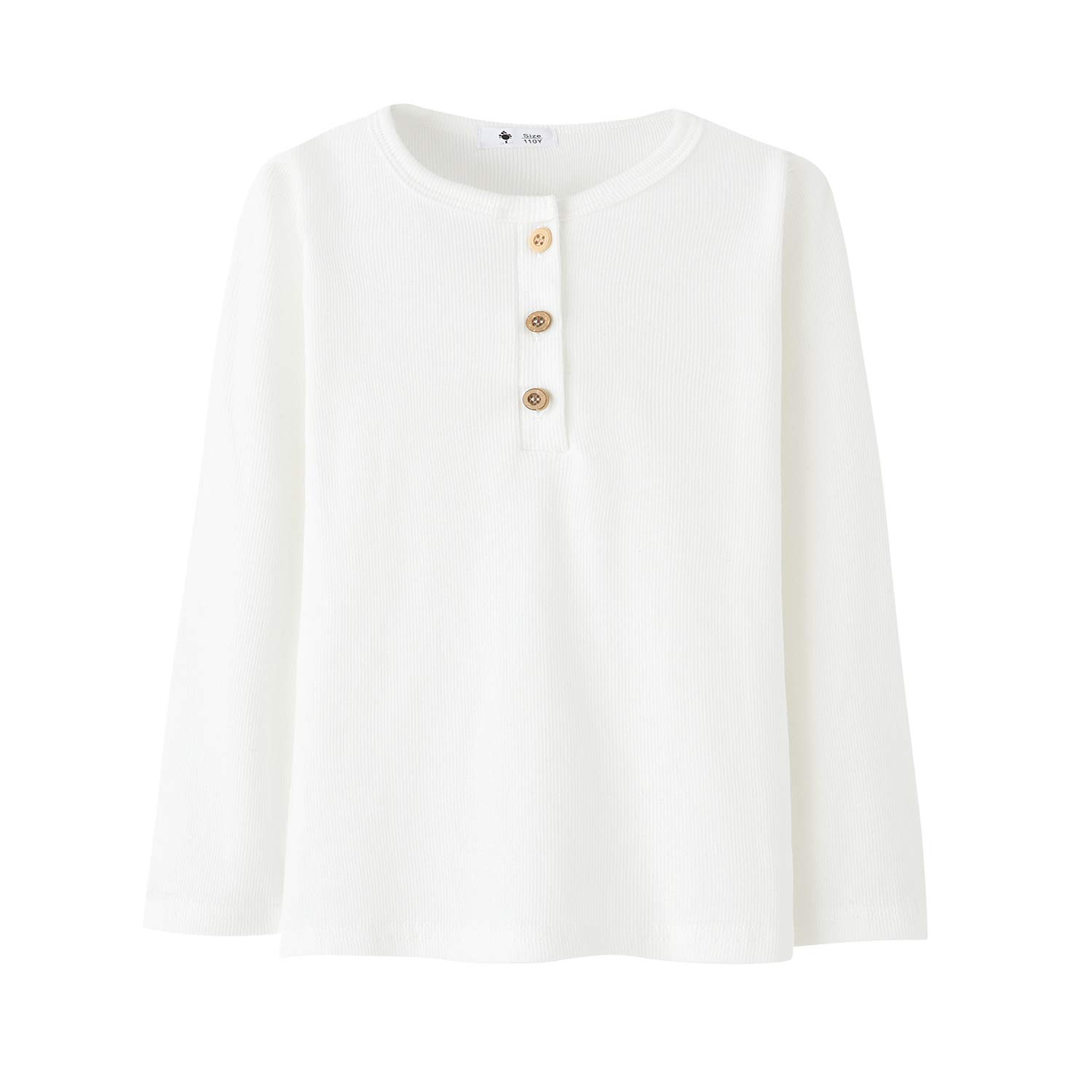 Enfants Chéris Toddler Henley Shirt Boys Long Sleeve Shirts 2-7 Years