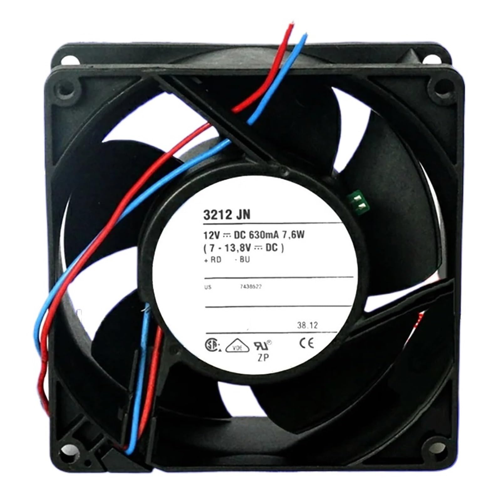 TSCFHGQI 3212JN 3212JN 12VDC 7.6W Cooling Fan 9238 9CM 92 * 92 * 38MM