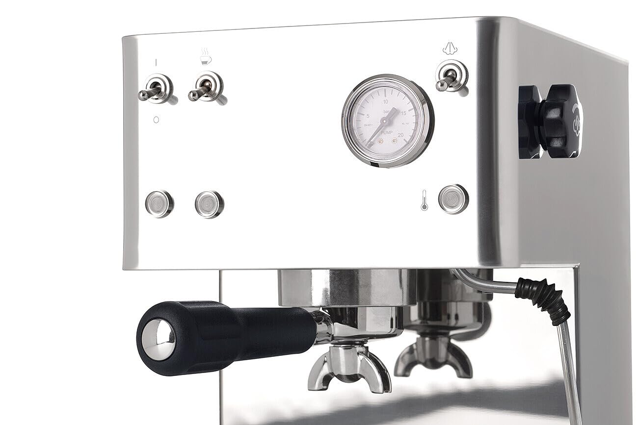 La Pavoni 845742 Macchina per caffè Espresso, Stainless Steel, Multicolore