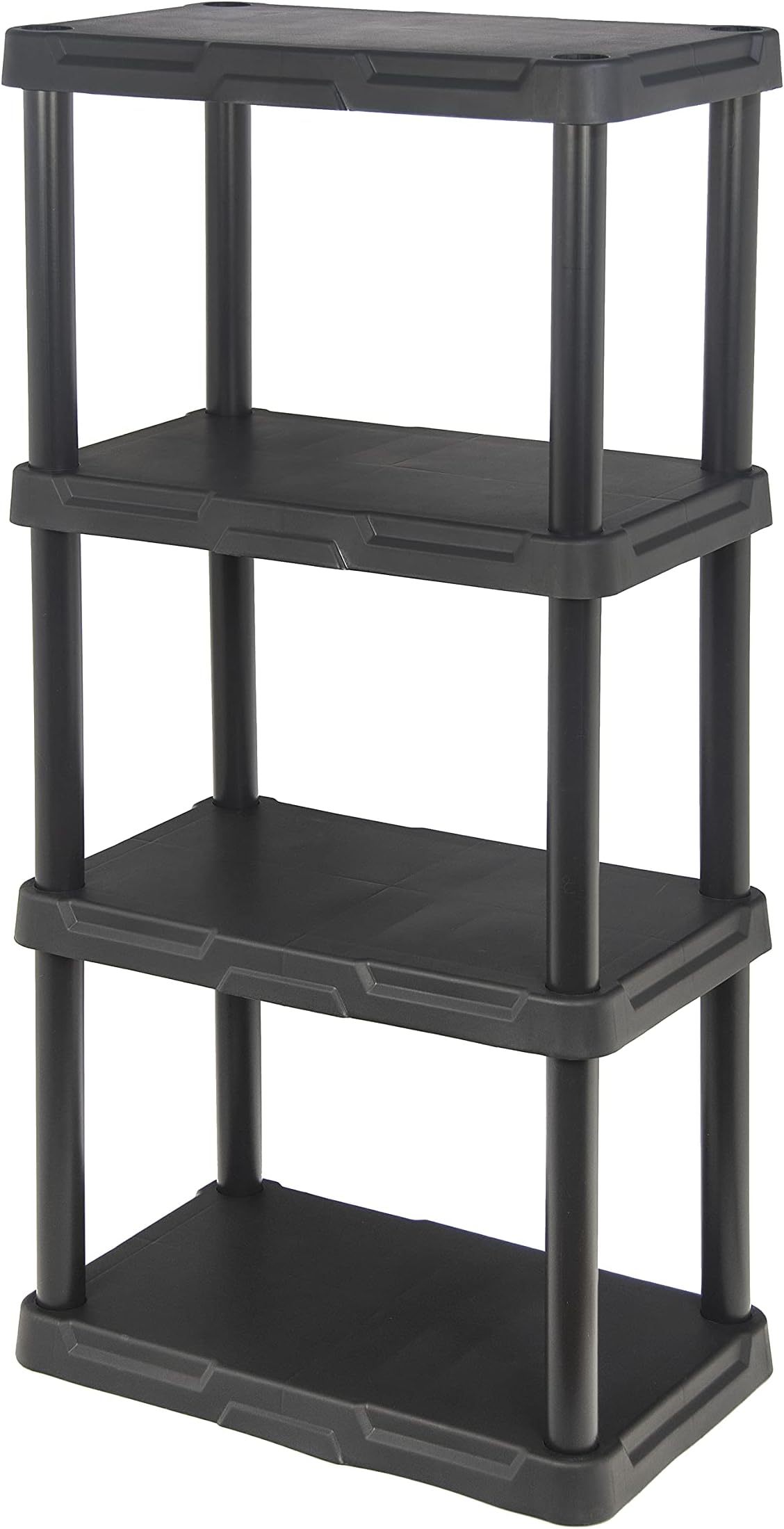 HDX 36” x 72” 5Tiered Ventilated Plastic Storage Shelving