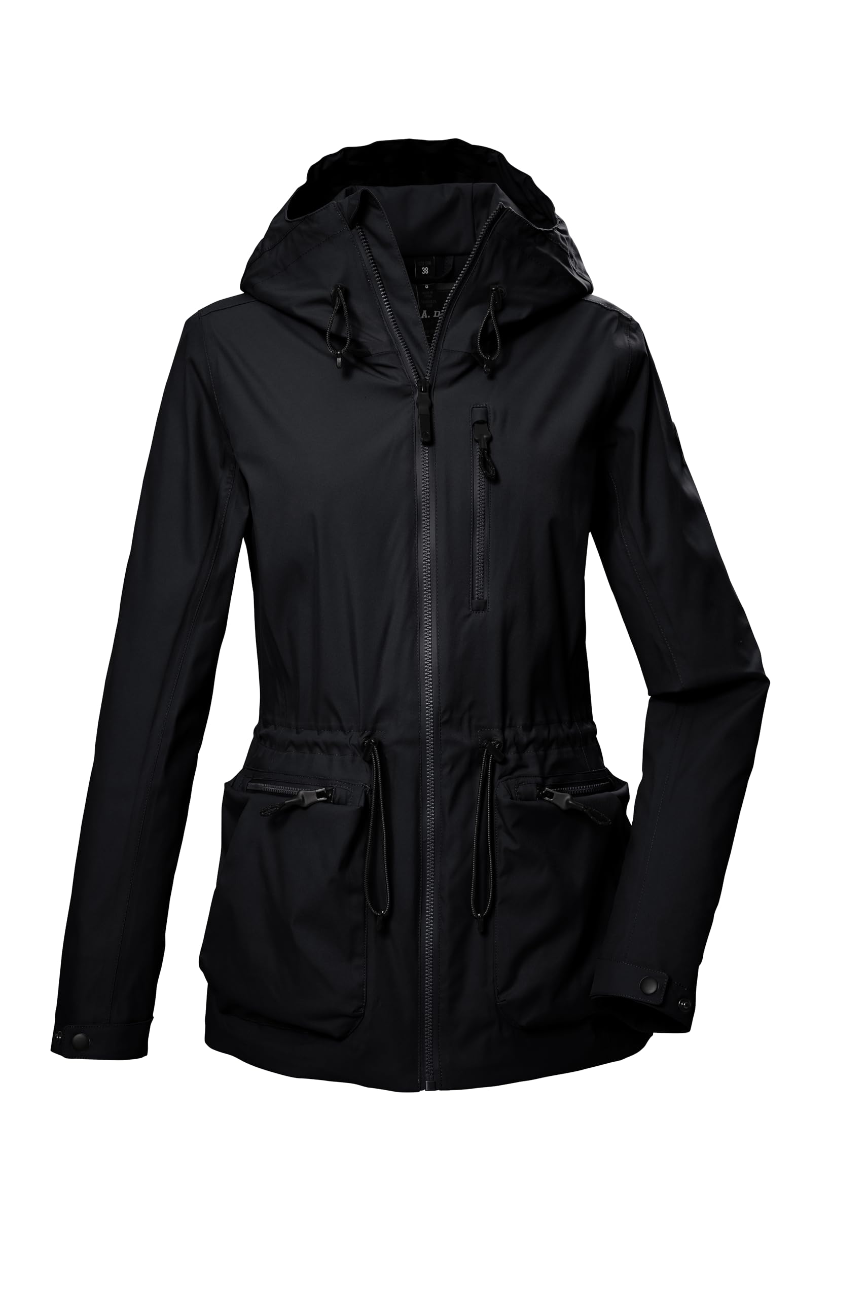 G.I.G.A. DX Damen Funktionsjacke Outdoorjacke wasserdicht mit Kapuze
