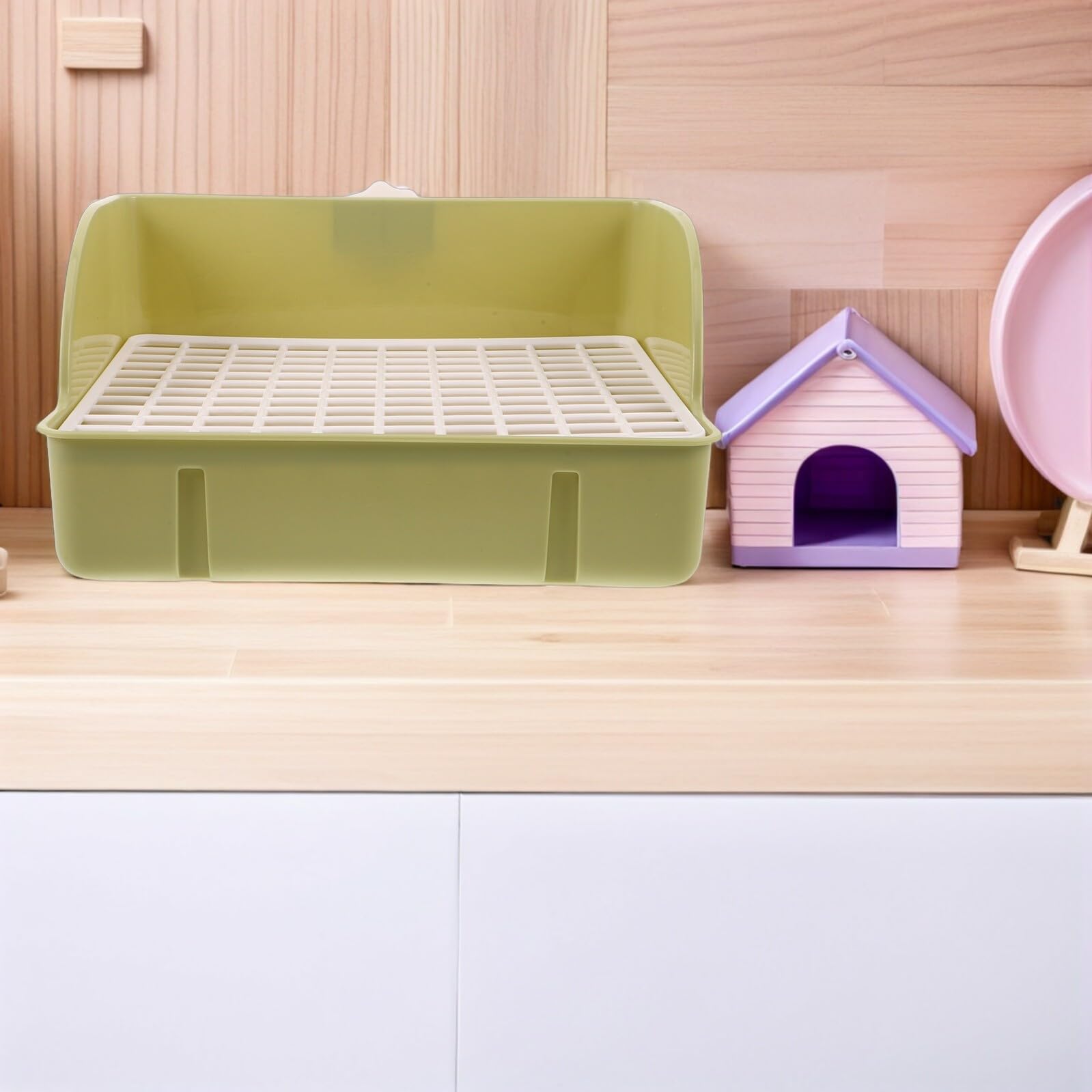 SUPVOX per animali domestici lettiera per conigli per conigli Green