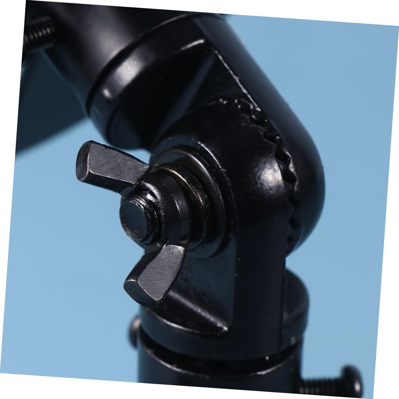 Uonlytech Soporte 2 Negro Piezas para Altavoces de Acero Pared