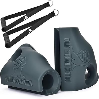 Poignée D'Entraînement Pour Avant-Bras - Accessoire De Musculation Force - Noir/Bleu