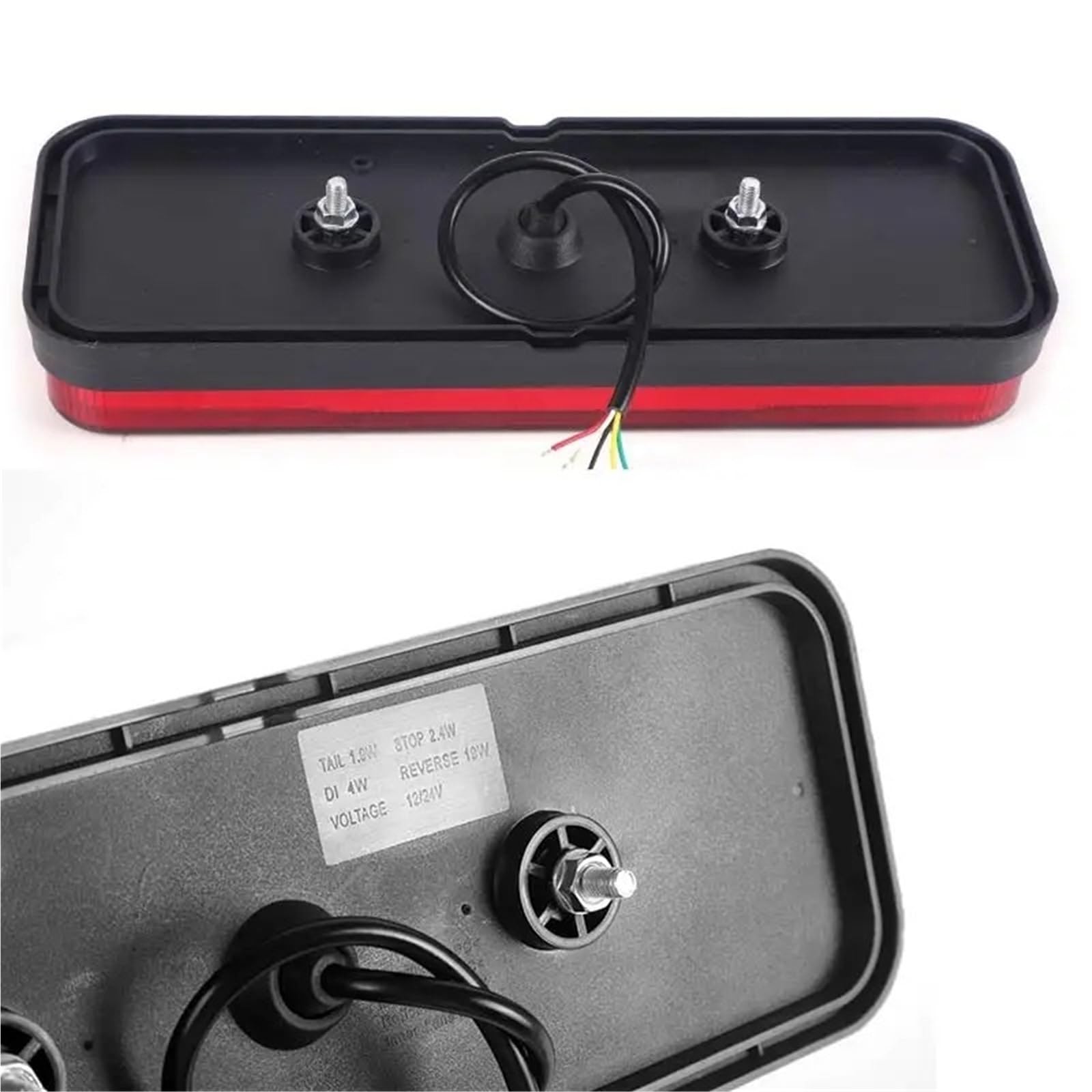 Completo Fanale Posteriore Per Camion Rimorchio Trattore Camper Luci Combinate A LED DRL Indicatori Direzione Dinamici Riflettore Freno Fanales Posteriores(2pcs Left and Right)