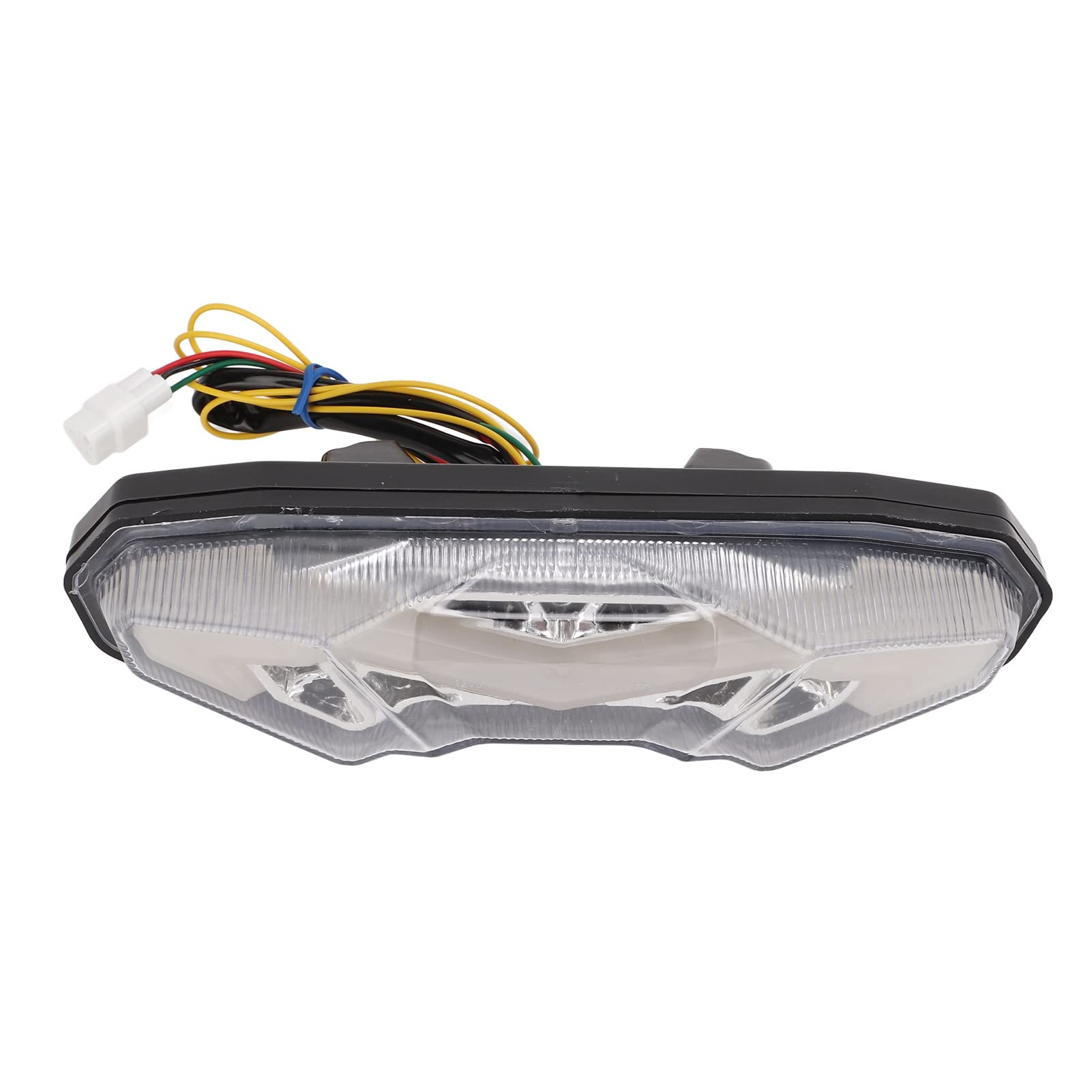Fanale Posteriore a LED per Moto con Multifunzione, Impermeabile IP67, a Risparmio Energetico per MT-09 FZ-09 2013-2017, Tracer 900 700 2016 (Scocca trasparente)
