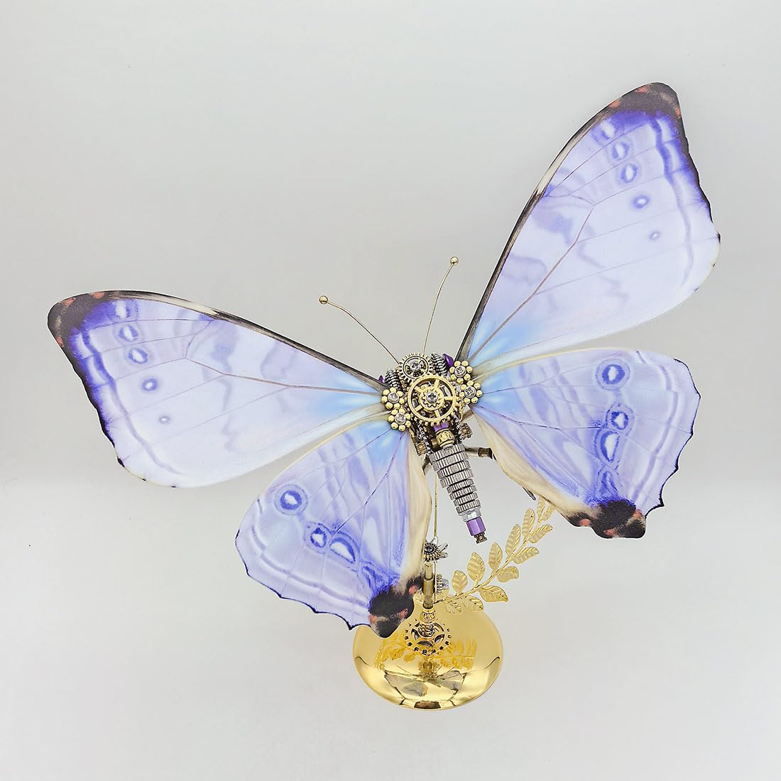 Puzzle 3D in metallo a forma di farfalla, 150+ pezzi, modello meccanico Steampunk, fai da te, da collezione, decorazione da scrivania, per adulti e hobbisti