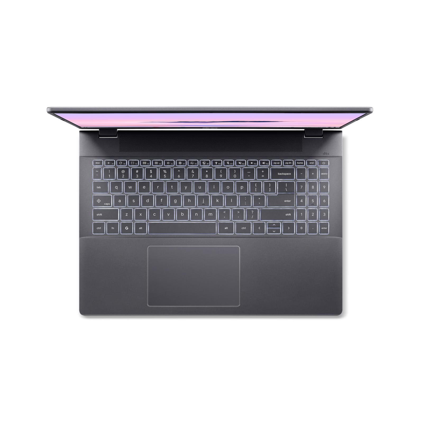 Acer Chromebook Plus 516 I PC Portable 16" WQXGA (2560x1600) 120Hz I Intel Core i3-1315U (13e Gén.) I 8Go RAM LPDDR5 I 128Go UFS I Chrome OS IClavier FR AZERTY Rétroéclairé I CB516-1H-39P4