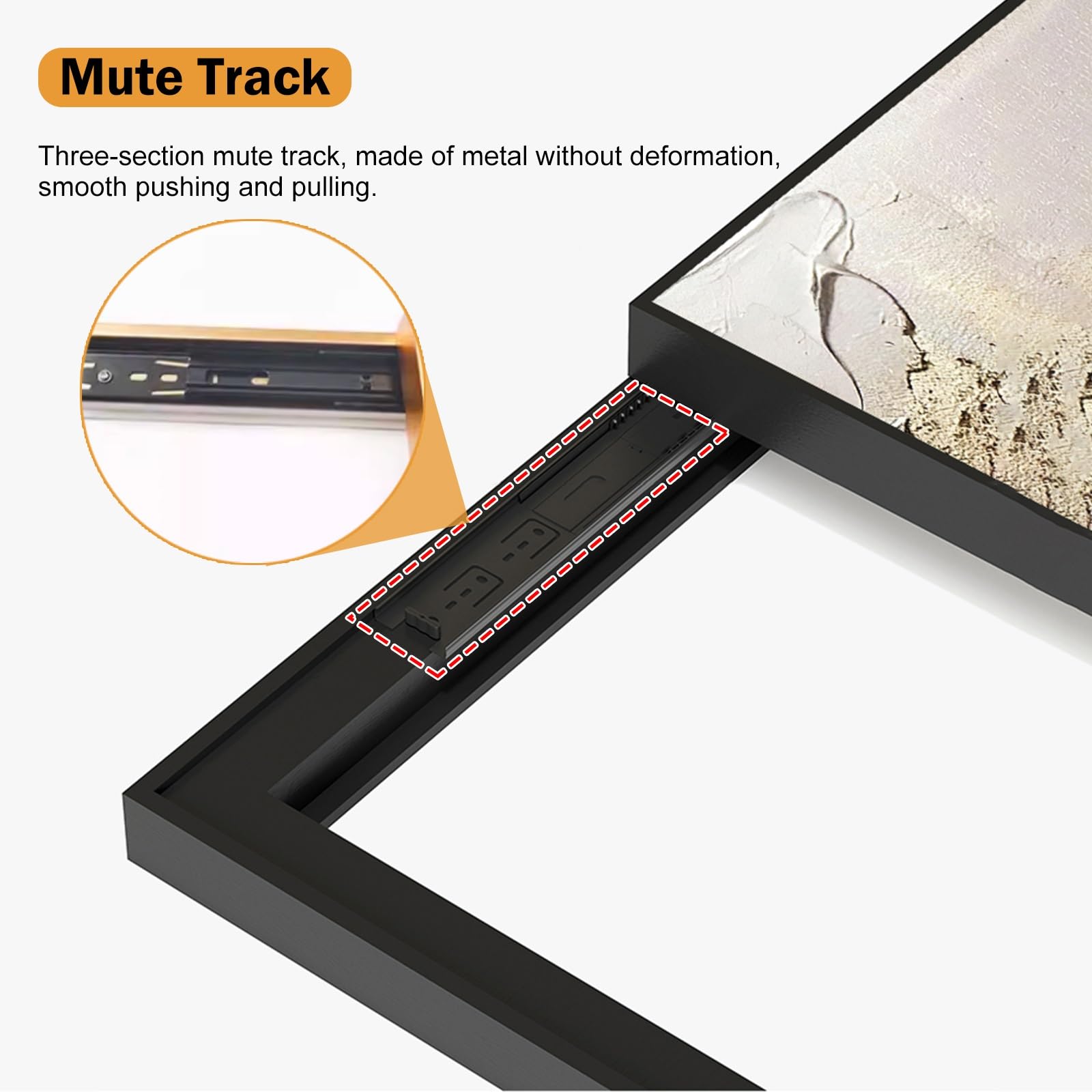 Tapa Contador Cubierta De Caja De Panel Eléctrico, Arte Decorativo De Pared, Colgante De Pared Interior, Caja De Distribución Débil, Pinturas Ocultas, Estilo Push-pull, Marco De Tapa De Cajas(C,23.6x1