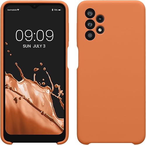 Miniatura 27 de kwmobile Funda Compatible con Samsung Galaxy A52 / A52 5G / A52s 5G - Cubierta de Teléfono de Silicona TPU con Acabado Suave - Macchiato