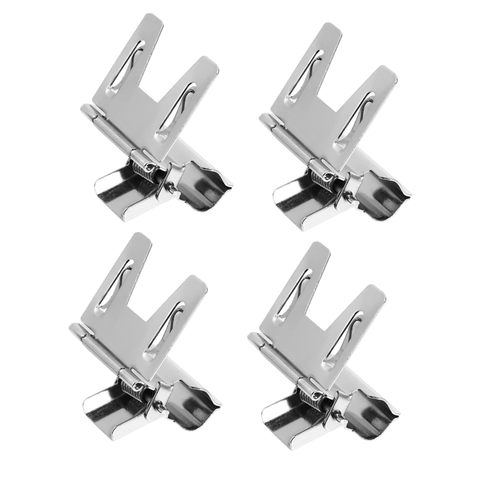 Veemoon 3sets Metal Fruit Holder Vegetable Paper Tag Display Clamps Supermarkets Label Clamps Tag Clips 4pcs*3