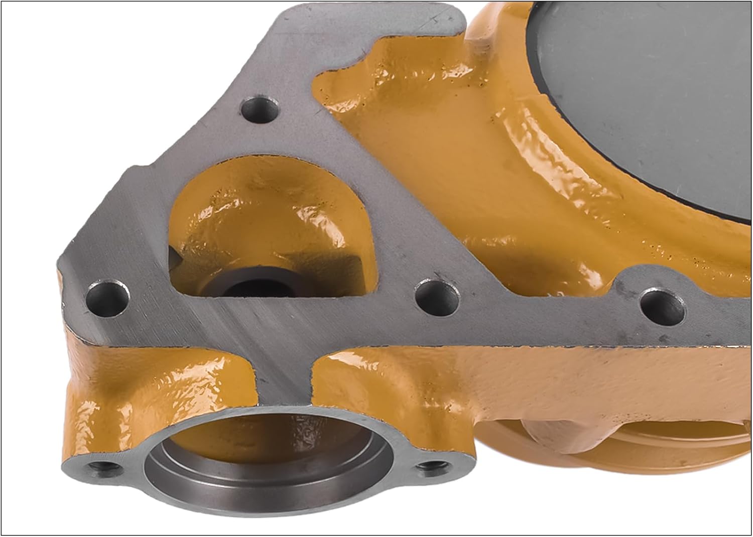 Water Pump Replacement for Komatsu Bulldozer D31A-16 D31P-16 D31PL-16 D31Q-16 D31S-16 Engine 4D105-3C Part# 6130-62-1200, 6130-62-1201, 6130-62-1302