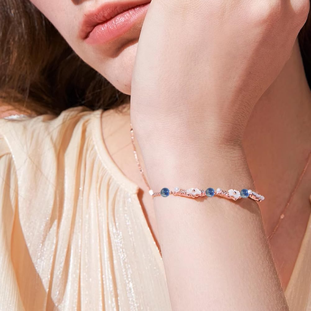 PONABEADIY 1 Box 6MM 120PCS Natural Lazuli Beads with Holes Deep Blue Round Gemstone Smooth Polished Loose Spacer Bead Bulk for Jewellery Making Earrings Bracelet Necklace Decor DIY Craft Supply - Image 4