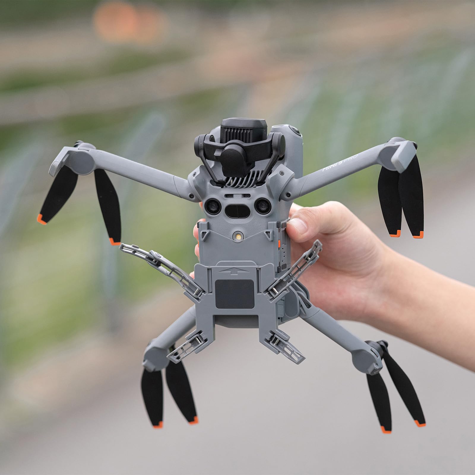 Train d'atterrissage pliable pour drone DJI MINI 5 PRO Jambes allongées Support d'amélioration de hauteur Style patte d'araignée Support d'élévation de hauteur Mini5 Pro Pied d'élévation avec
