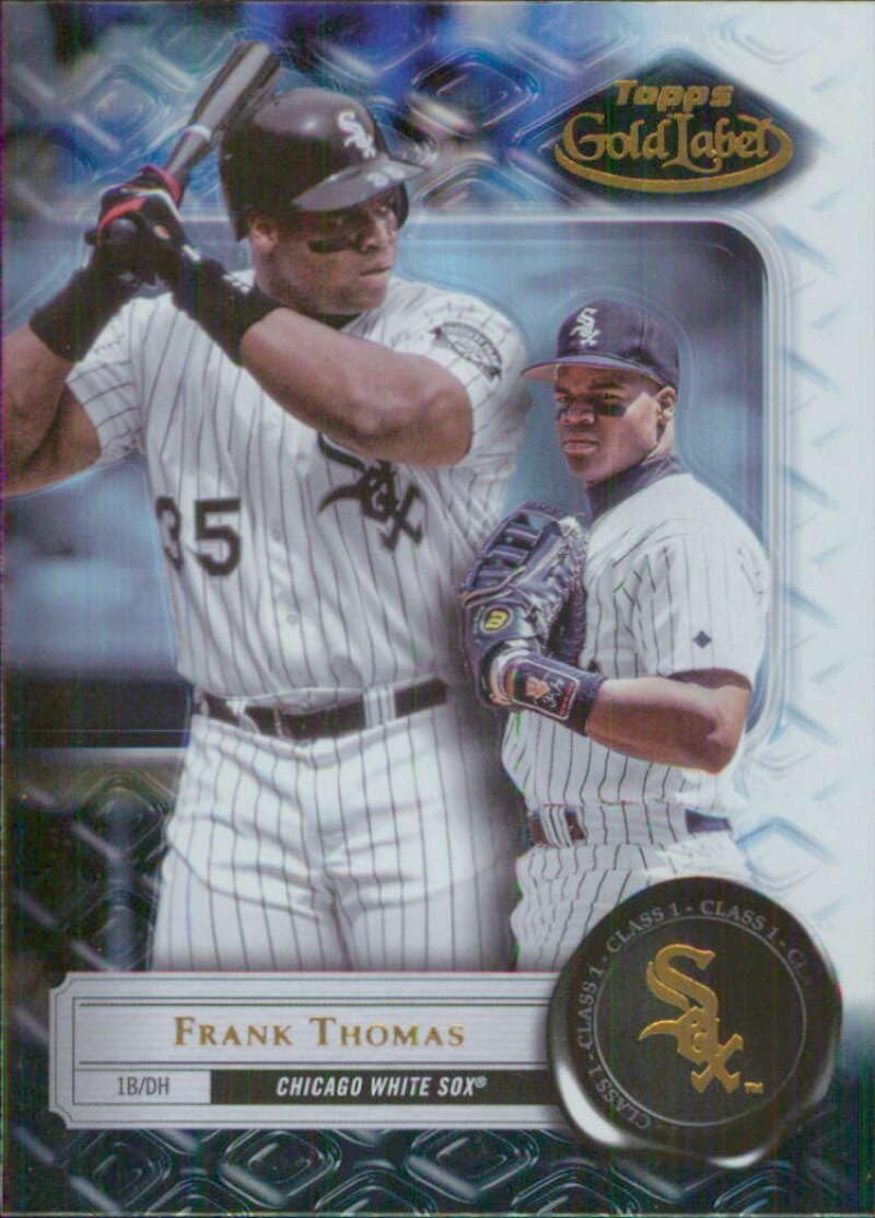 2022 Topps Gold Label Class 1#8 Frank Thomas Chicago White Sox Baseball Card – GotBaseballCards