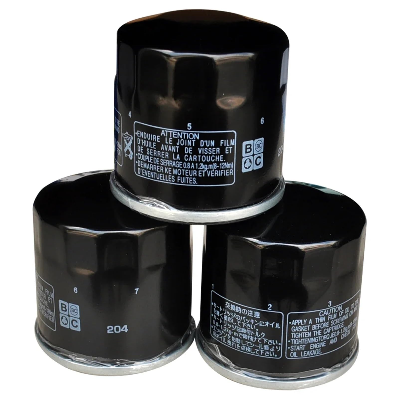 filtr oleju do motocykli Pasuje do Yamaha YXR700 Rhino 08-13 YXM700 YXC700 15-22 YXE700 16-18 XP560 20-24 XP530 17-19 XV1900 11-21 Filtry oleju filtr oleju motocyklowego(2pcs)