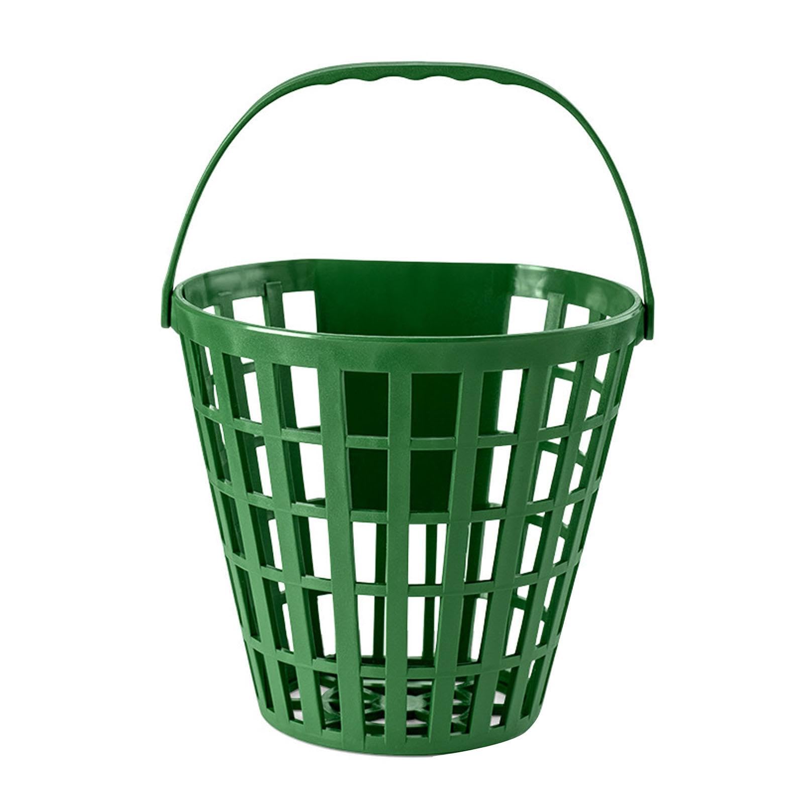 Zxpjkyu Golf Ball Basket, Ball Bucket, Stable, Portable And Practical, Holds 50 Balls, Ideal for Driving Range.