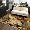 Mohawk Home Multicolor Geo Floral Pattern Area Rug (7'6x10') 61+M8BoUbfL. SS100