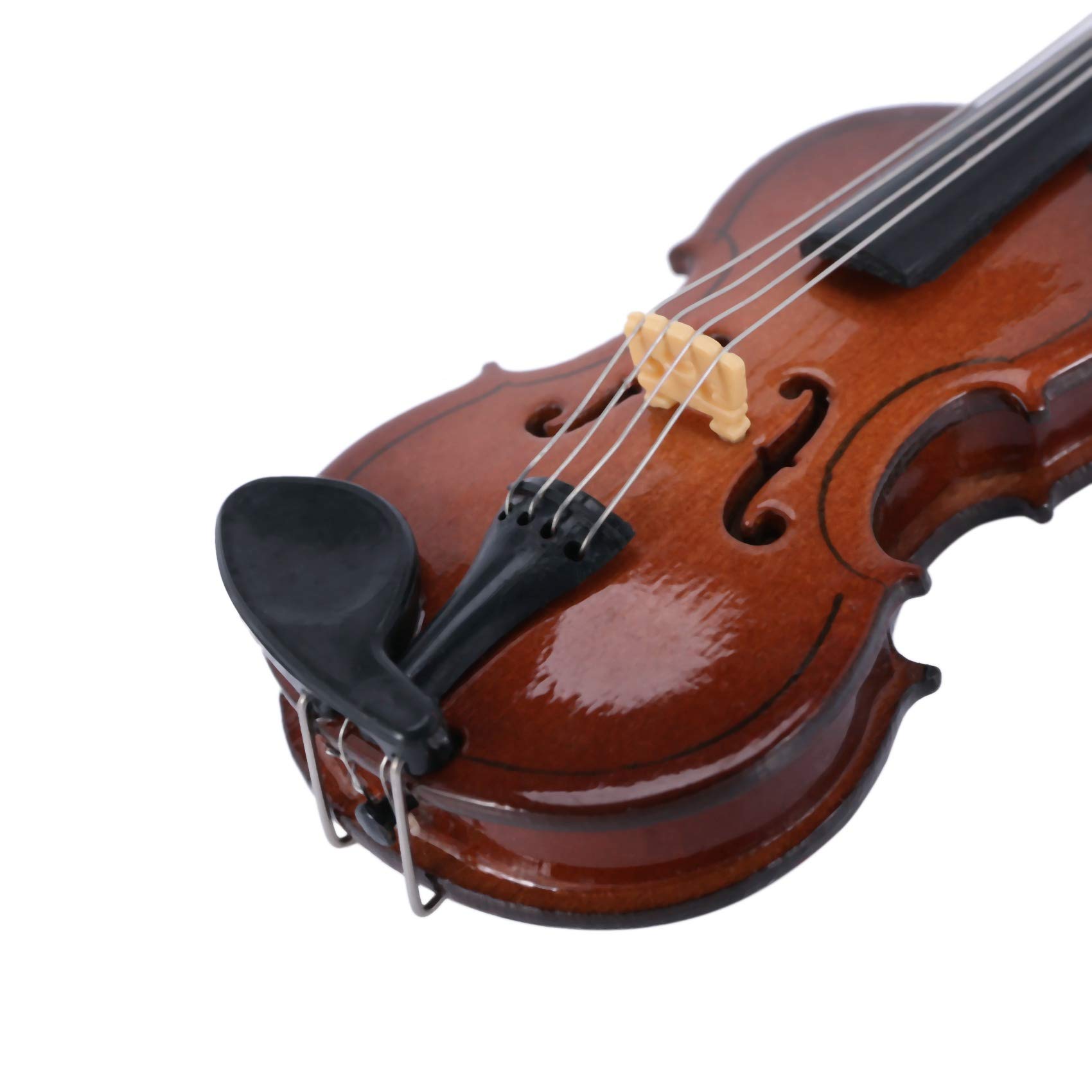 Réplica De Modelo De Violino Em Miniatura Com Suporte E Esto | Parcelamento Sem Juros - Foto 12