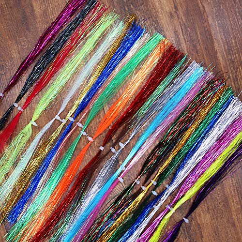 Fly Tying Materials 24 Colors Krystal Flash Ripple Flashabou Flies Fishing Lure Making Supplie by XFISHMAN - Image 9