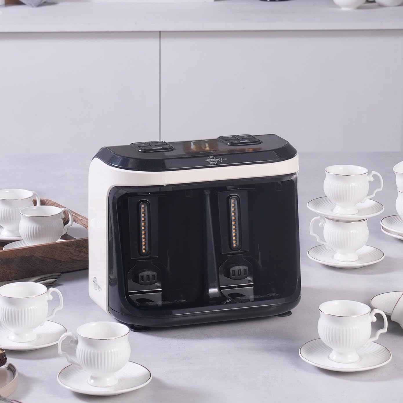 Karaca Hatır Hüp Düet Aroma Caffè turco a Közde Caffè turco Aromatico Crema di caffè turco Capacità 10 tazze Crema schiuma sciolta