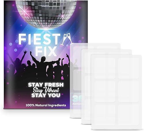 Miniatura 1 de FiestaFix - Parches para fiesta, paquete de 36 unidades, para colgar para después de la fiesta, parche de recuperación de fiesta, impermeable y