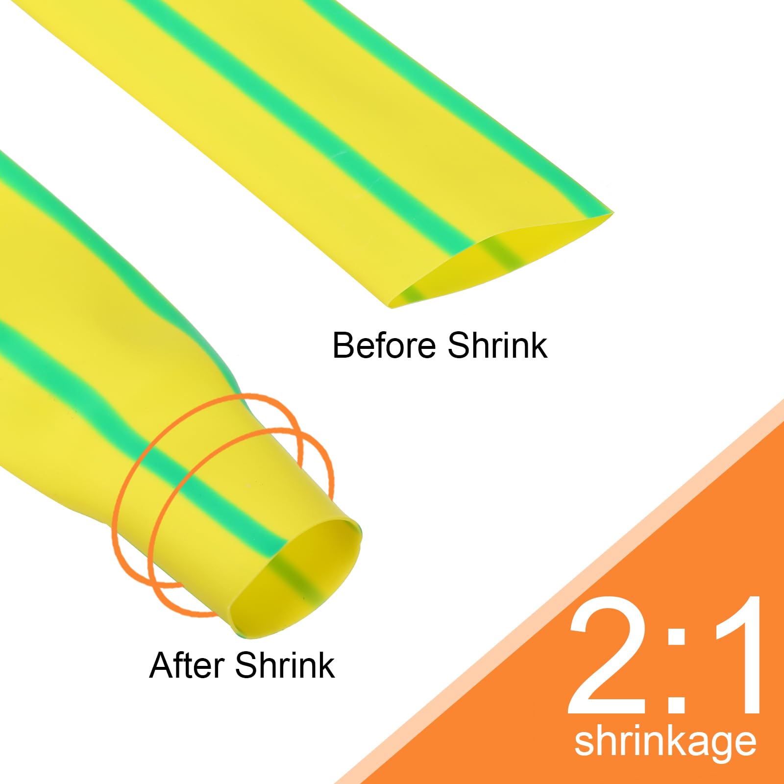 Guaina Termorestringente 40mm - 10 Metri Per Isolamento Cavi Elettrici - Rapporto 2:1 - Foto 13