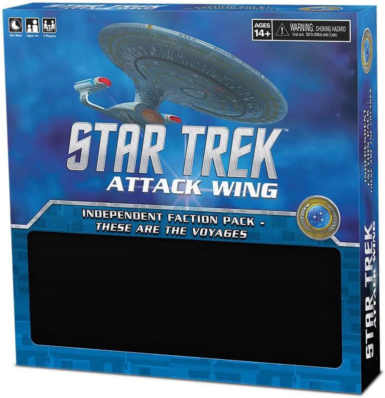 WizKids Star Trek Attack Wing: Federation Faction Pack - These are the Voyages