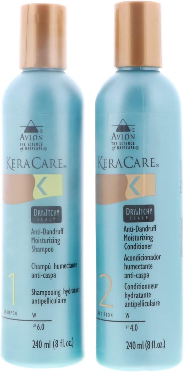 Dry&Itchy Scalp Moisturizing Shampoo + Conditioner 8oz"Combo Set