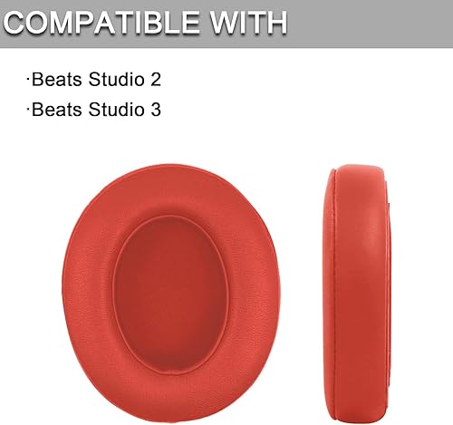 Miniatura 2 de Almohadillas de repuesto para auriculares Beats Studio 2 y Studio 3 con cable e inalámbricos, almohadillas de repuesto para auriculares con