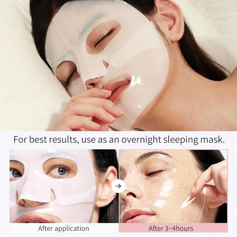 ChicNana Bio Collagen Face Mask, Bio Face Mask, Collagen Real Deep Overnight Masks, Korean Skincare, Face Skincare, Hydrating - Image 2
