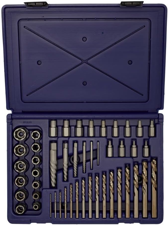 EXTRACTOR + DRILL BIT 48PC IRWIN
