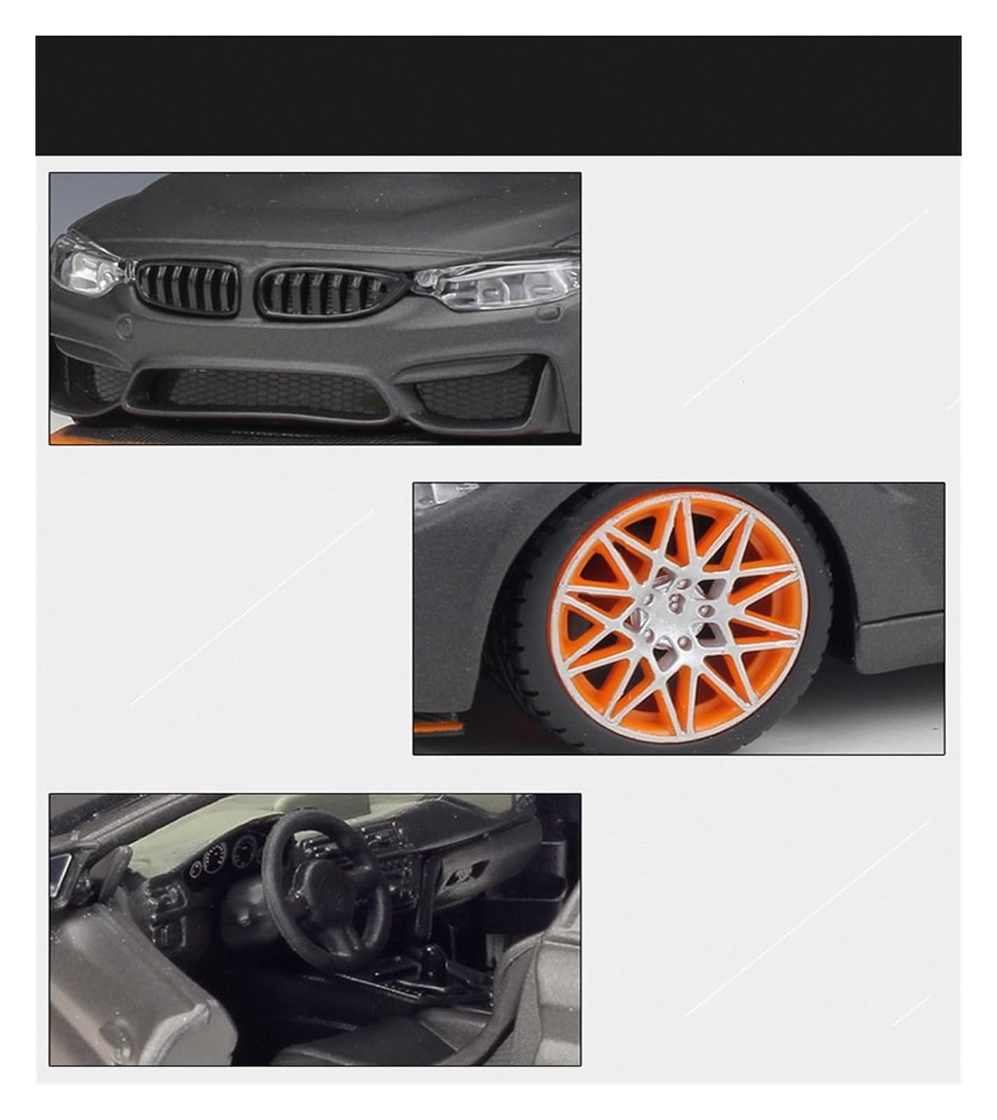 Modellino Pressofuso Auto in Scala 1:24 per BMW M4 per GTS Modellini di Auto in Metallo Pressofuso - Collezioni