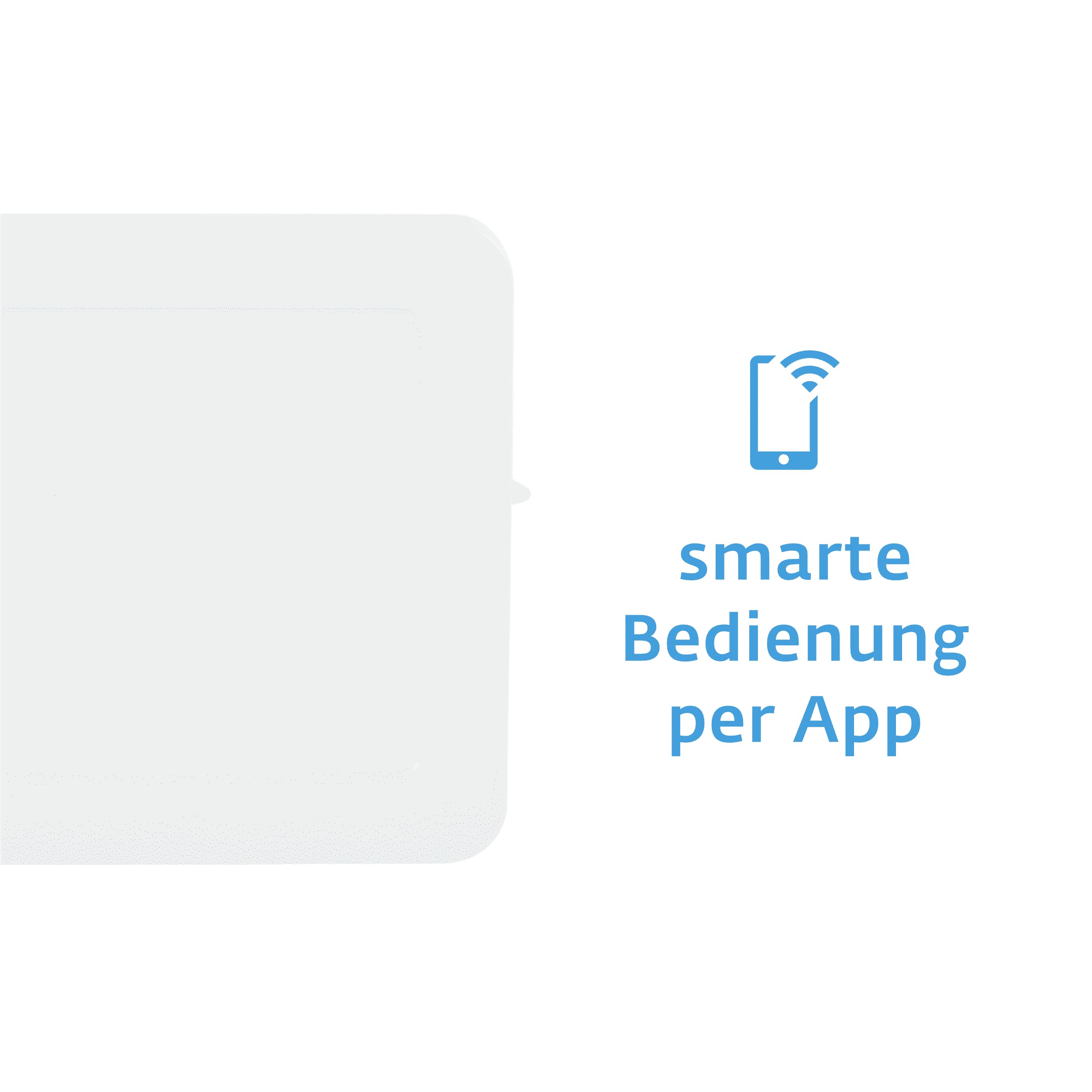 SIEGENIA AEROTUBE WRG smart Wand-Lüfter, dezentrale Wohnraum-Lüftung energiesparend mit aktiver Zu- oder Abluft, Wärmerückgewinnung, Luftqualitäts-, Temperatur- & Feuchte-Sensor, Steuerung per App