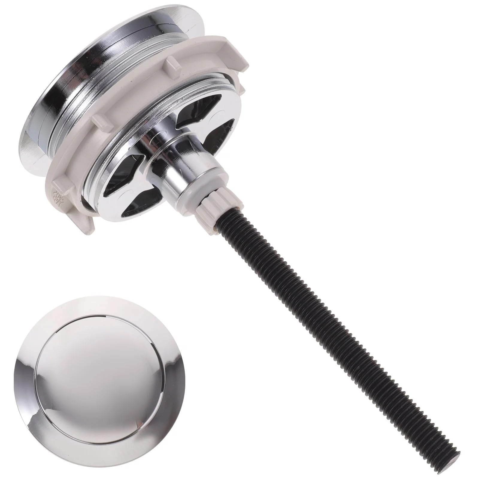 Pulsante dello Scarico del WC, Pulsante WC Pulsante Kit Singolo Pulsante Scarico Pulsante Serbatoio Acqua WC Pulsante Scarico WC