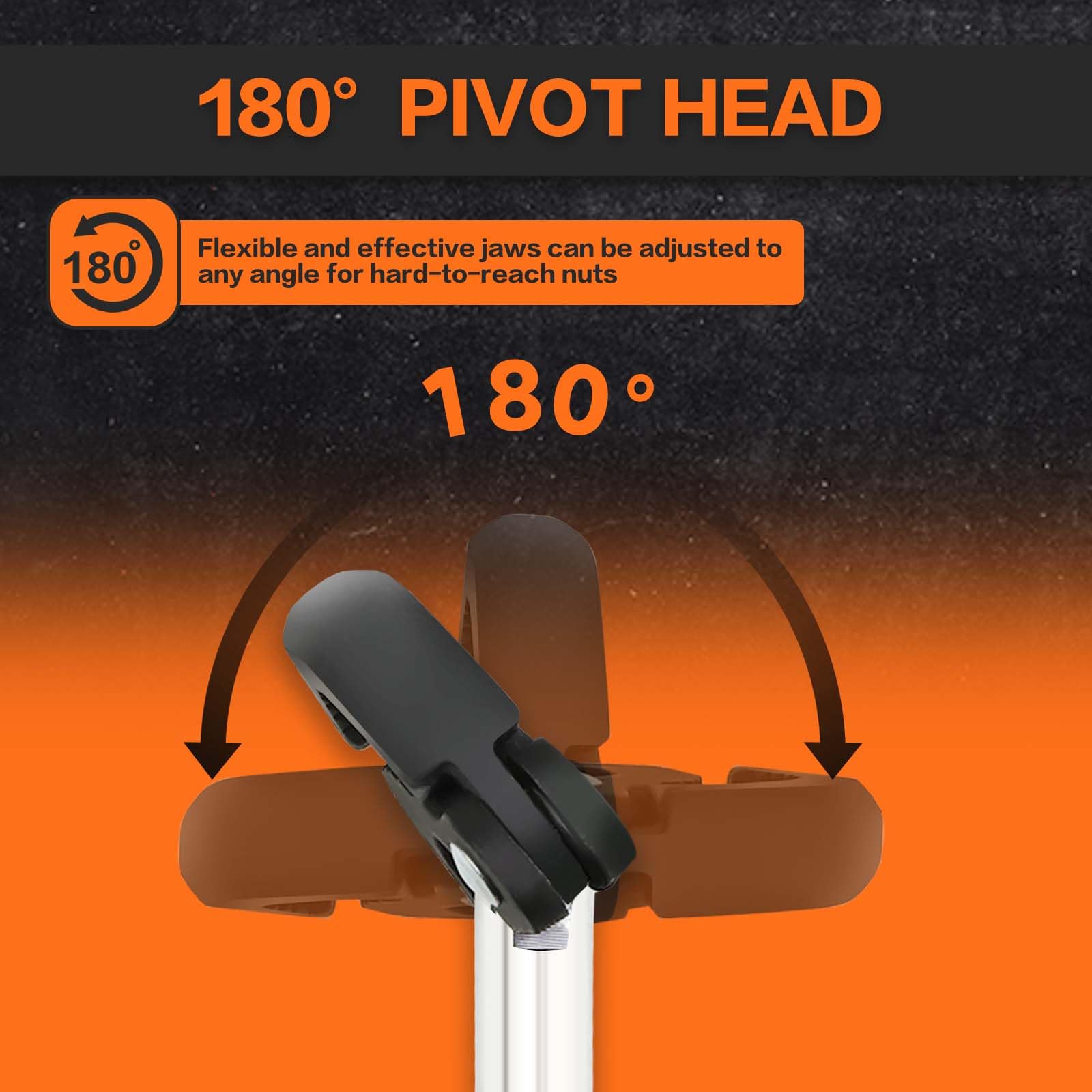 Llave de lavabo de 11 pulgadas con mandíbula ajustable de 3/8 pulgadas a 1-1/4 pulgadas, llave de grifo de fregadero para fijar tuercas traseras y de unión debajo del fregadero espacios