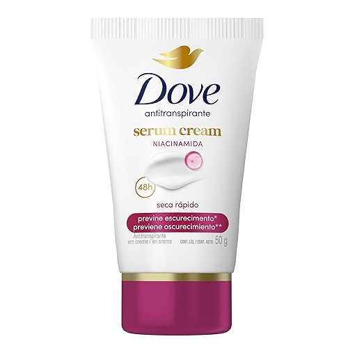 Dove Desodorante Antitranspirante em Creme Previne Escurecimento 50 G Dove Desodorante Antitranspirante em Creme Previne Escurecimento 50 G