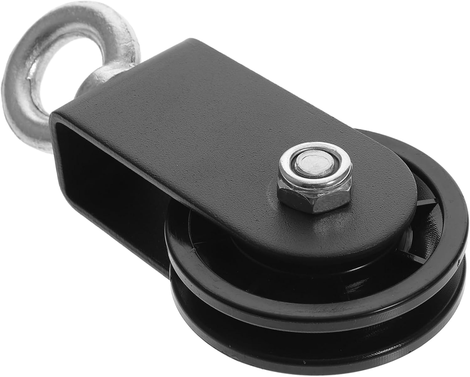 Sangle De Tirage Pour Rameur (4m) - Remplacement Fitness - Universelle En Silicone Noir