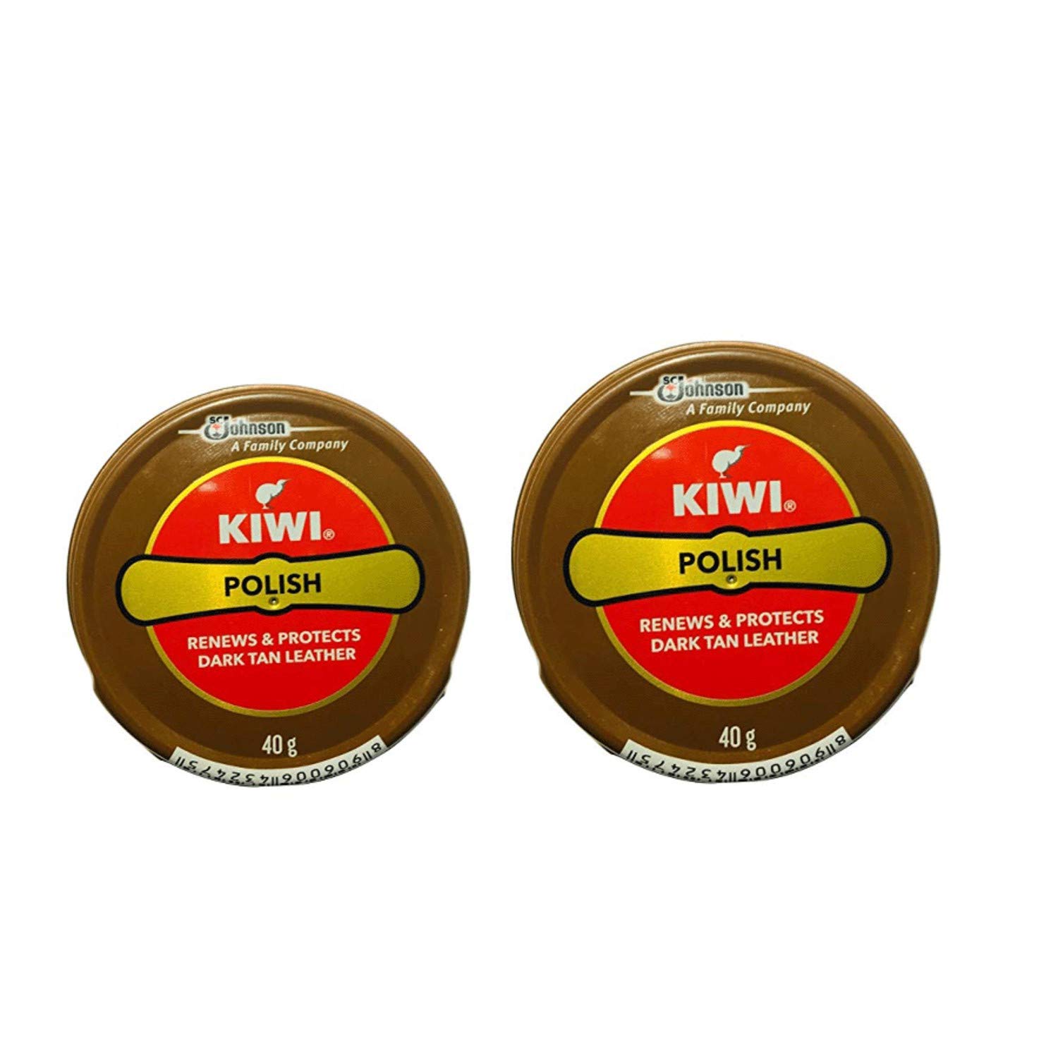 NFGMFMQSHDFkiwi()^ By COOLEST Shoe Polish Paste Dark Tan (Pack Of 2)