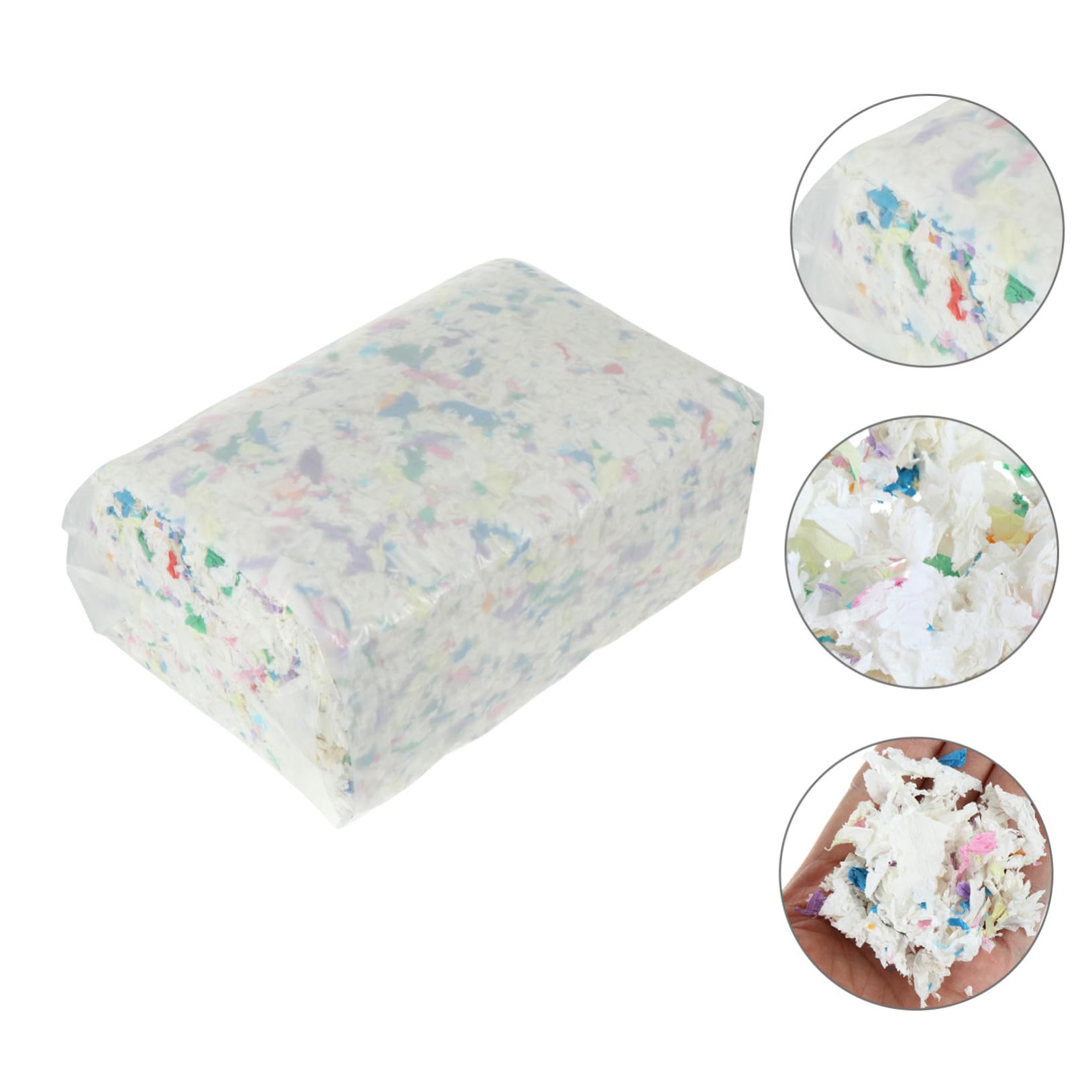 Hamsterkäfigpapier als Käfigauskleidung 450g aus Papier Super Saugfähig und Komfortabel Papiereinlage für Kleintierbetten für Hamster und Meerschweinchen