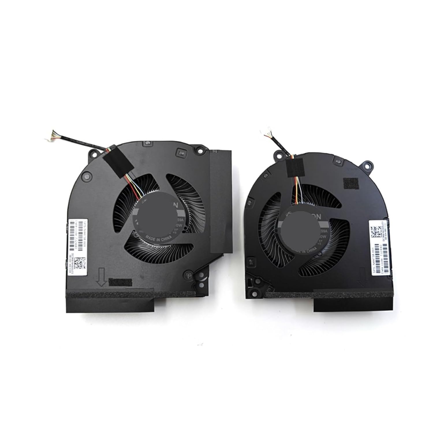 Laptop CPU & GPU Cooling Fan，Compatible for HP，Victus 16-R 16-R0073CL TPN-C169 N44738-001 DC12V(Laptop CPU GPU Fan)