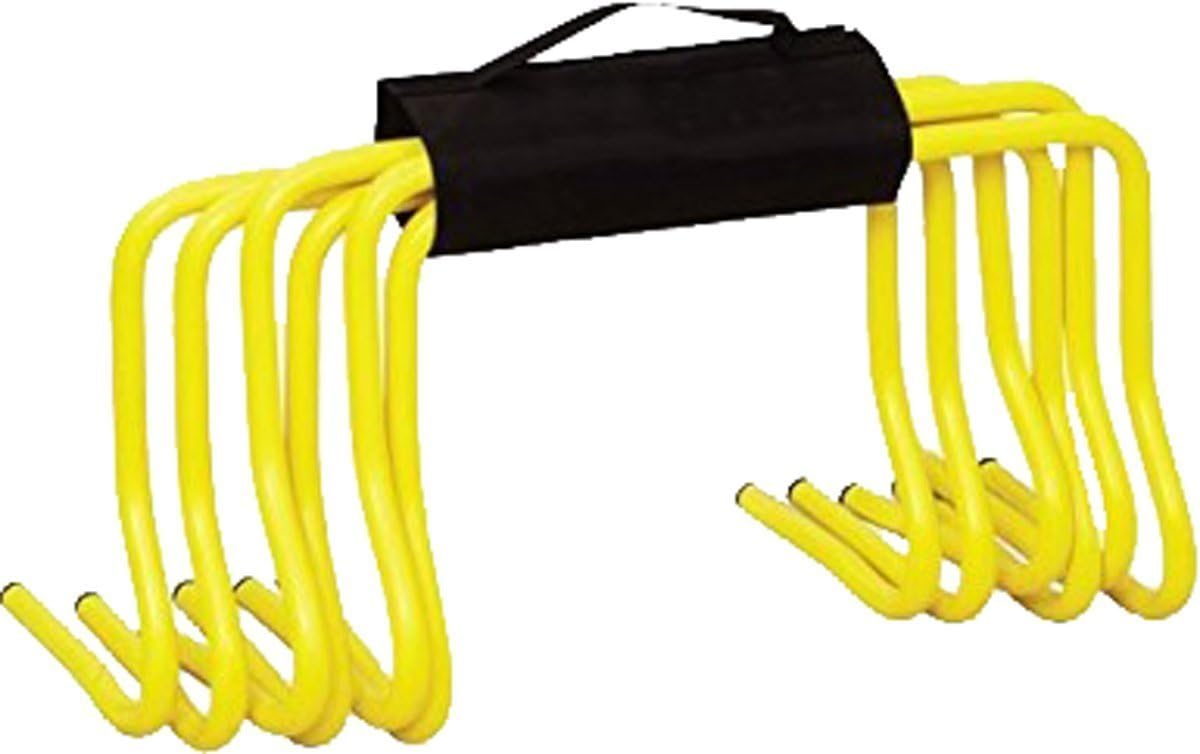 Sportsgear USSet of 6 Speed Agility 6" Hurdles with Carry Strap