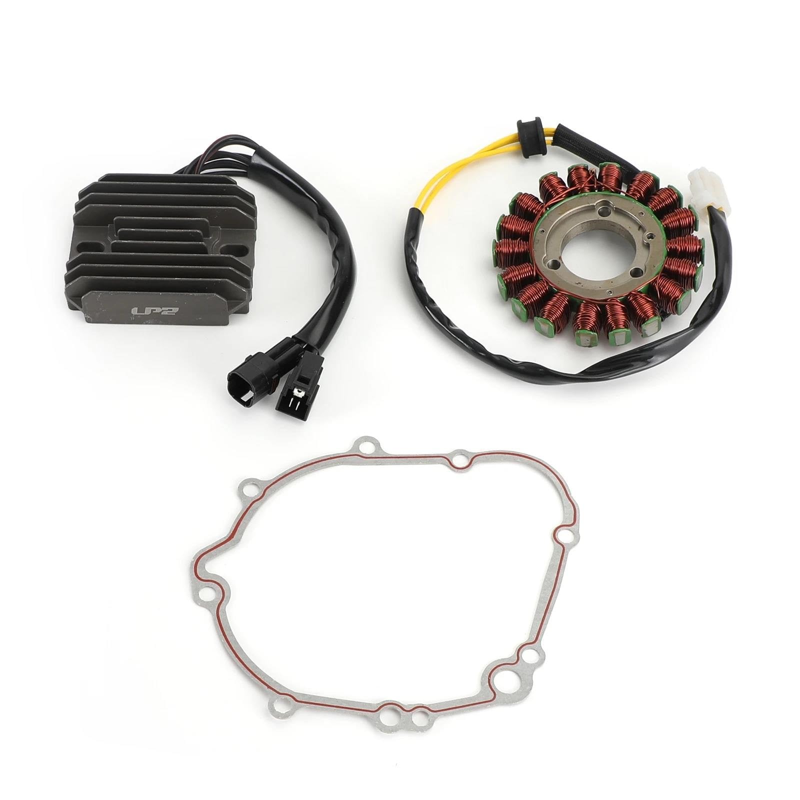 Per Suzuki GSXR 600 750 Guarnizione Raddrizzatore Di Tensione Statore Bobina Magnete Moto