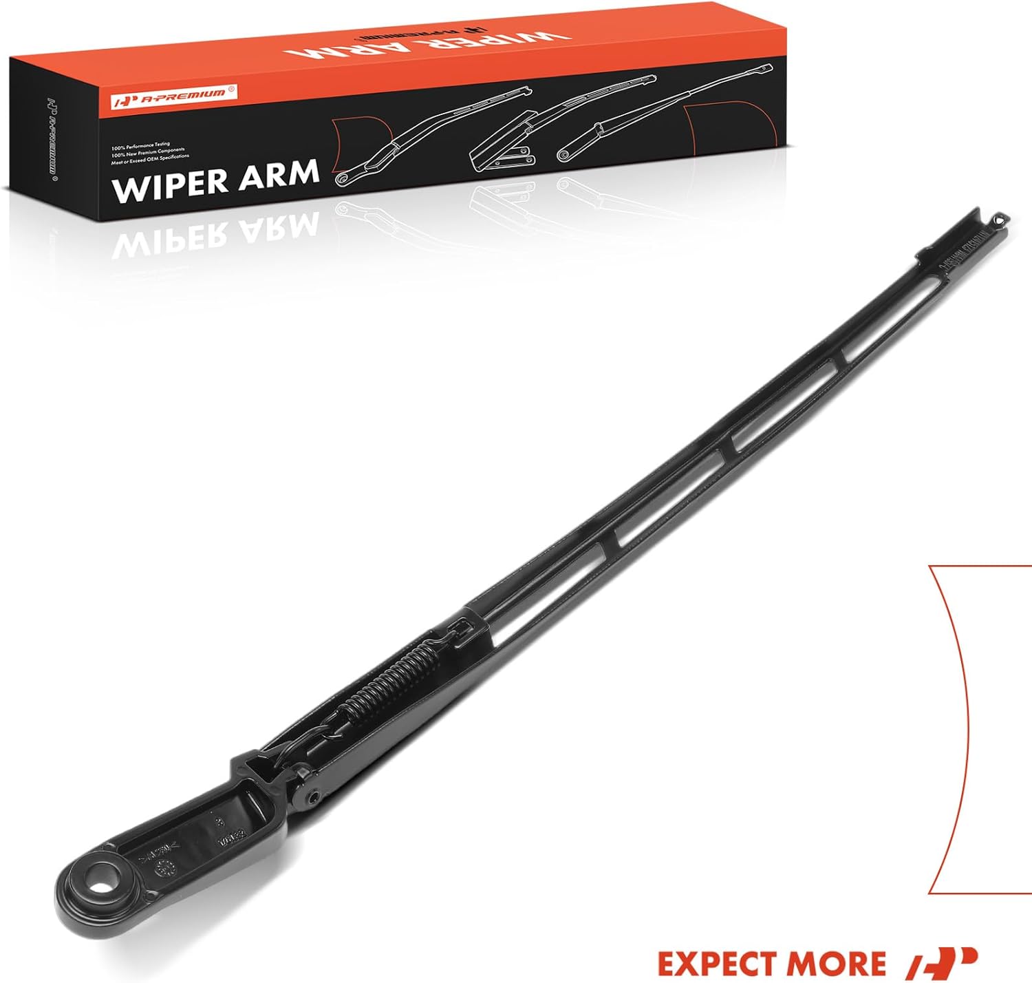 A-Premium Front Driver Side Windshield Wiper Arm Compatible with Audi Q7 2007-2015