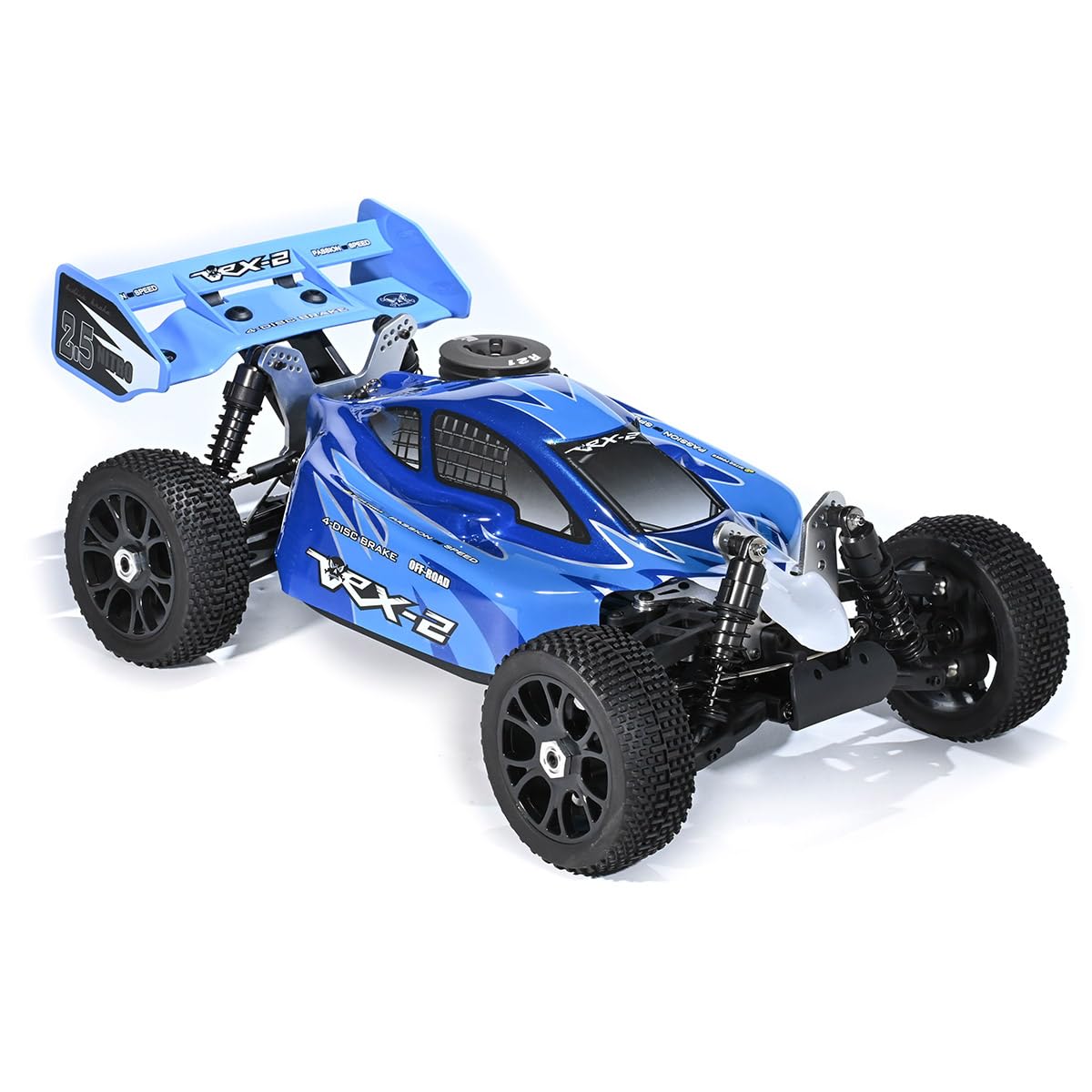 Skala 1/8 4WD RC Off-Road, 2,4 G, 4WD 70 km/h, RC Off-Road Truck model z silnikiem nitro SH.21, All Terrain Crawler Toy (wersja RTF)